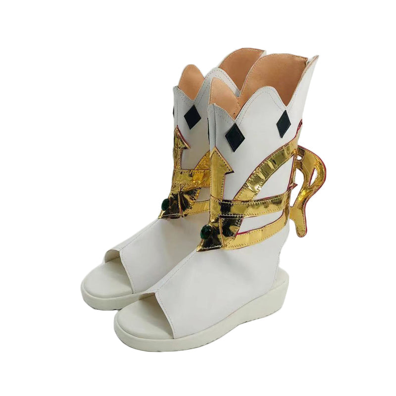 Genshin Impact Lesser Lord Kusanali Nahida Cosplay Shoes Halloween Cosplay Boots