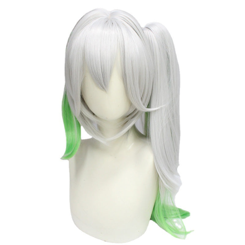 Genshin Impact Lesser Lord Kusanali Nahida Cosplay Wigs Halloween Costume Accessories