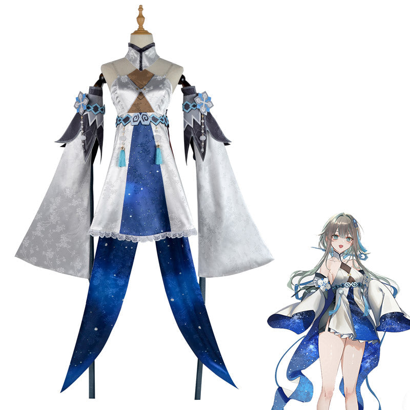 Genshin Impact Lord of Dust Haagentus Guizhong Costume Full Set Halloween Outfit