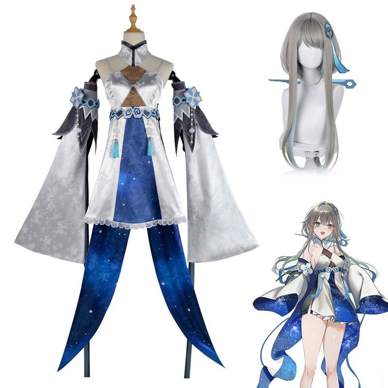 Genshin Impact Lord of Dust Haagentus Guizhong Costume Full Set Halloween Outfit