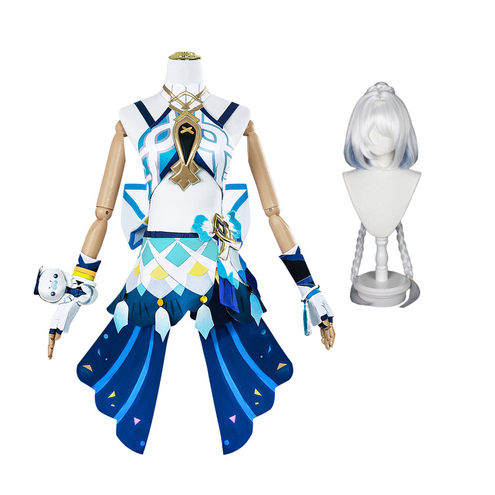 Genshin Impact Mualani Costume Outfit Halloween Cosplay Costume