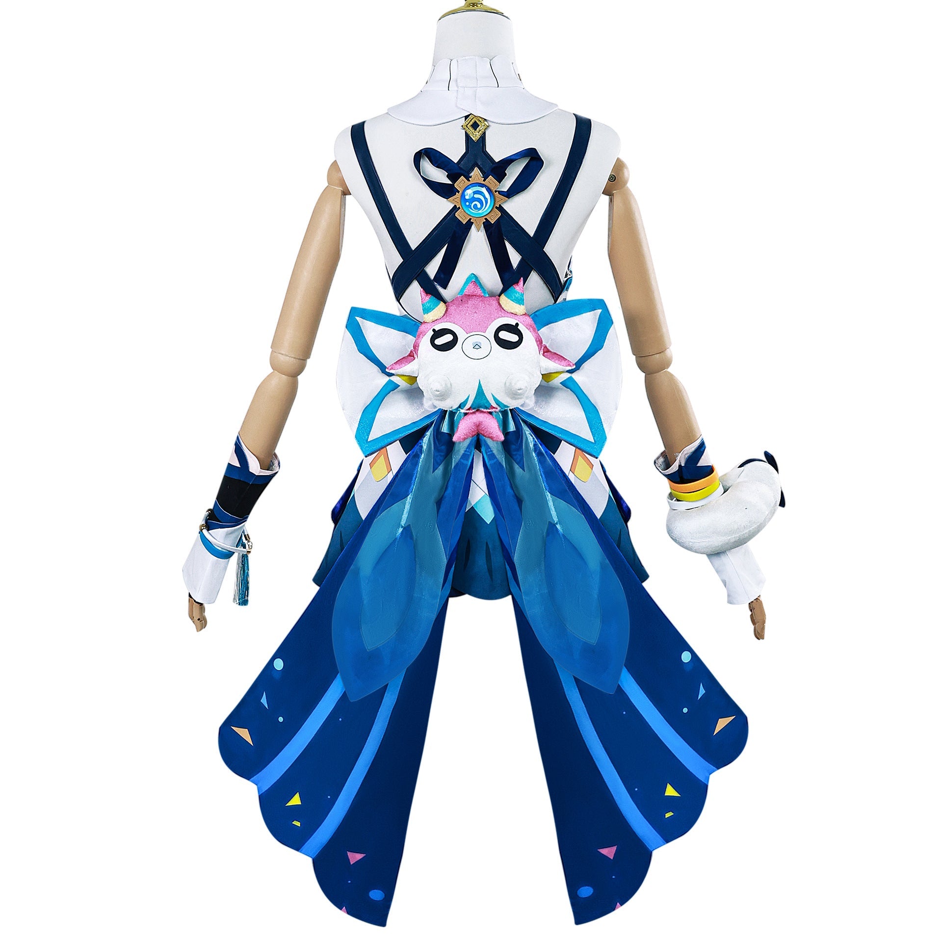 Genshin Impact Mualani Costume +Wigs+Shoes Whole Set Halloween Cosplay Outfit