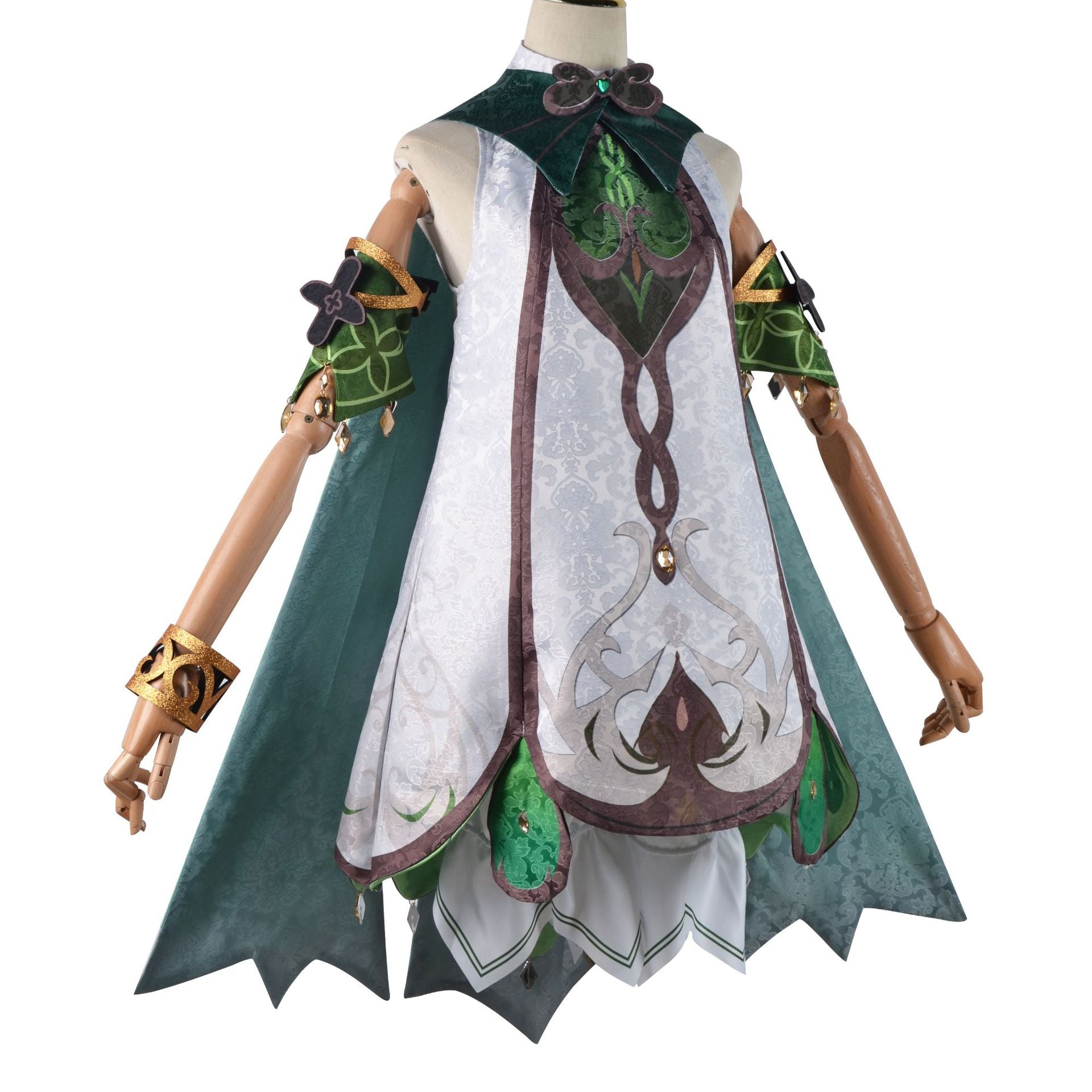 Genshin Impact Nahida Cosplay Costume Lesser Lord Kusanali Nahida Halloween Cosplay Dress