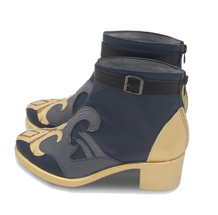 Genshin Impact Neuvillette Cosplay Shoes Halloween Costume Boots Accessories