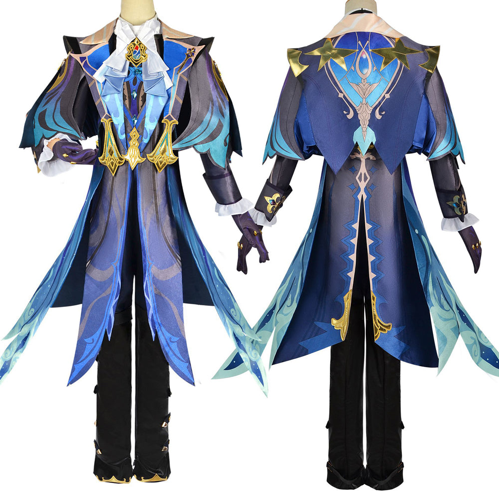 Genshin Impact Neuvillette Costume Halloween Carnival Cosplay Suits