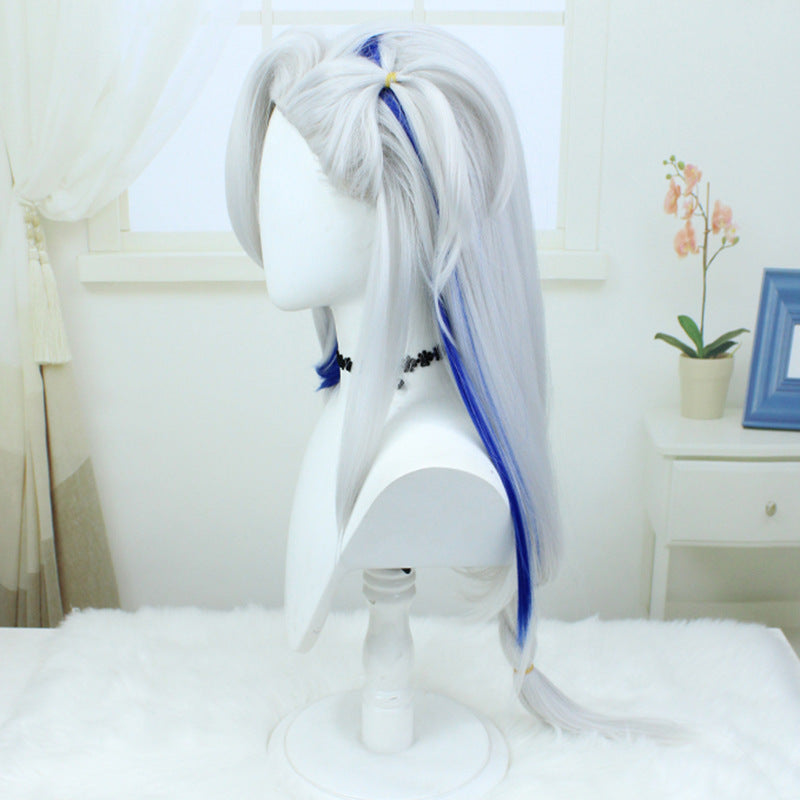 Genshin Impact Neuvillette Costume Wigs Cosplay Accessories