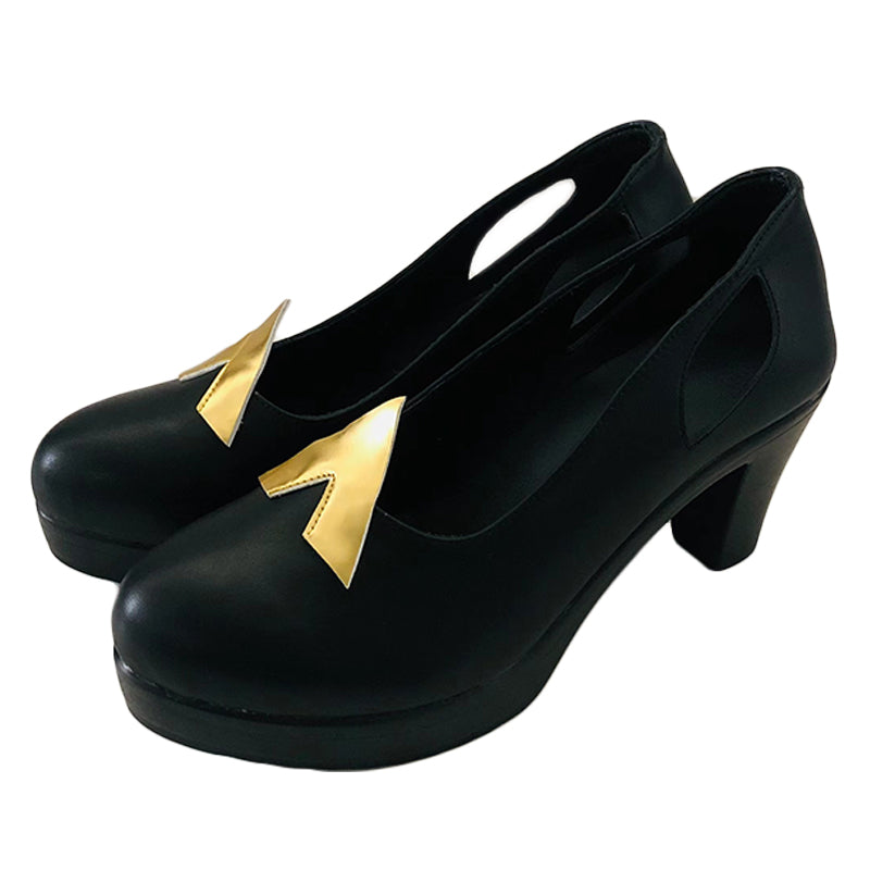 Genshin Impact Ningguang Cosplay Shoes Halloween Cosplay Costume Shoes Accessories