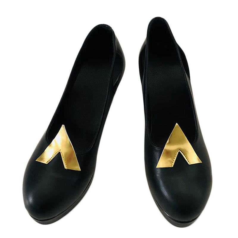 Genshin Impact Ningguang Cosplay Shoes Halloween Cosplay Costume Shoes Accessories
