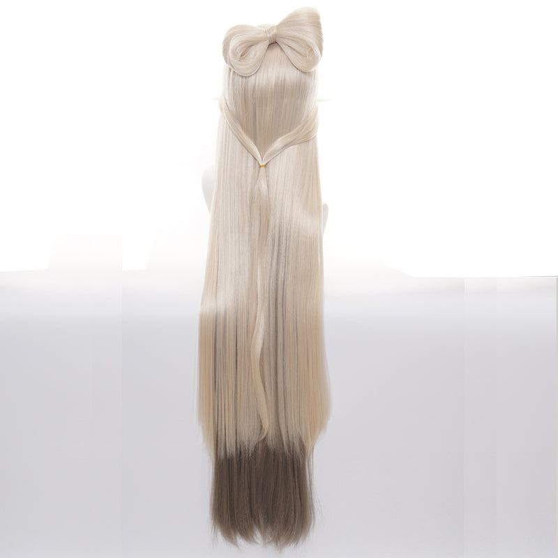 Genshin Impact Ningguang Cosplay Wigs With Accessories