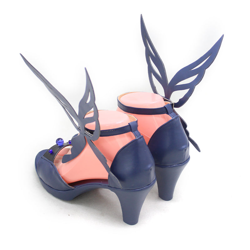 Genshin Impact Ningguang Skin Orchid's Evening Gown Costume Shoes Cosplay Accessoreis