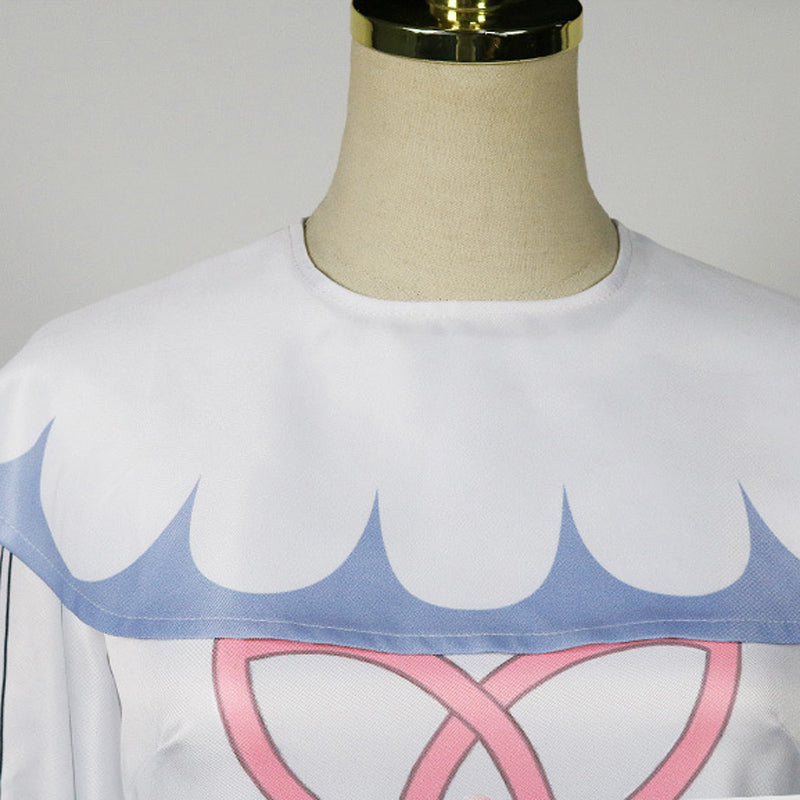 Genshin Impact Paimon Full Set Costume and Wigs Boots Halloween Carnival Costume Set