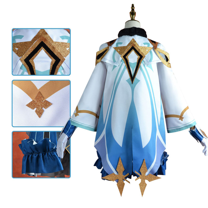 Genshin Impact Sucrose Cosplay Costume Dress Halloween Carnival Costume Outfit