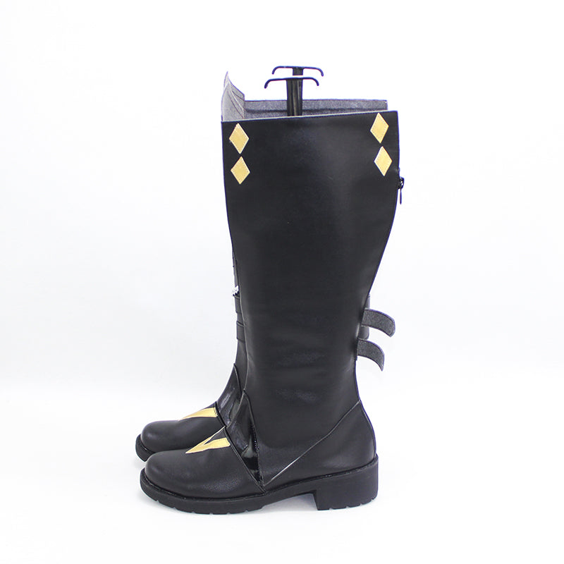 Genshin Impact Tartaglia Childe Cosplay Boots Halloween Carnival Cosplay Accessories Shoes