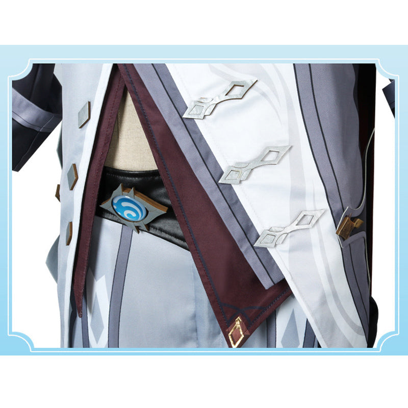 Genshin Impact Tartaglia Cosplay Costume Suit Set Genshin Impact Childe Costume