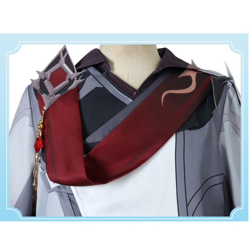 Genshin Impact Tartaglia Cosplay Costume Suit Set Genshin Impact Childe Costume