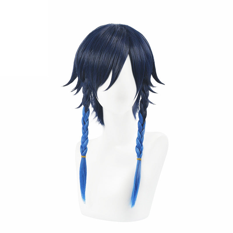 Genshin Impact Venti Cosplay Wigs Halloween Carnival Cosplay Props