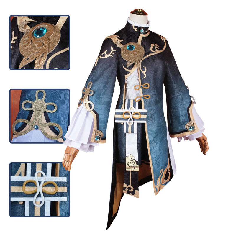 Genshin Impact Xingqiu Cosplay Costume Halloween Carnival Cosplay Suit