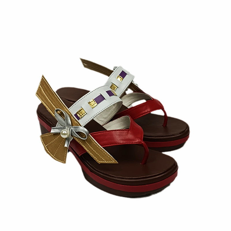 Genshin Impact Yae Miko Cosplay Shoes Cosplay Cosplay Accessories Sandals