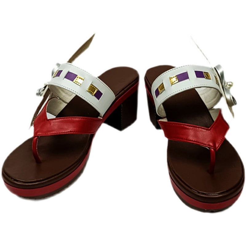 Genshin Impact Yae Miko Cosplay Shoes Cosplay Cosplay Accessories Sandals