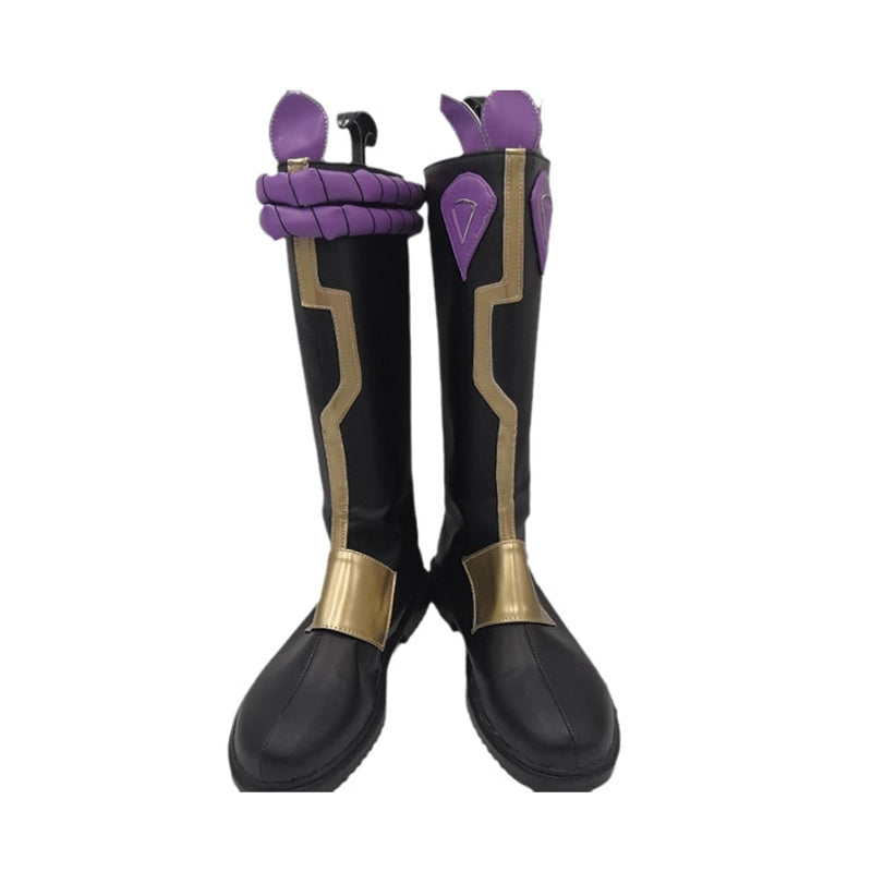 Genshin Impact Yaksha Xiao Whole Set Costume+Wigs+Boots+Mask Halloween Party Costume Set