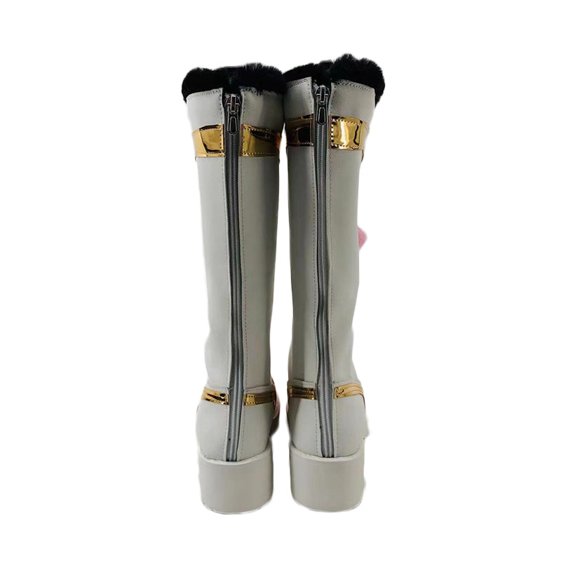 Genshin Impact Yaoyao Cosplay Boots Halloween Cosplay Accessories Customized Costume Shoes