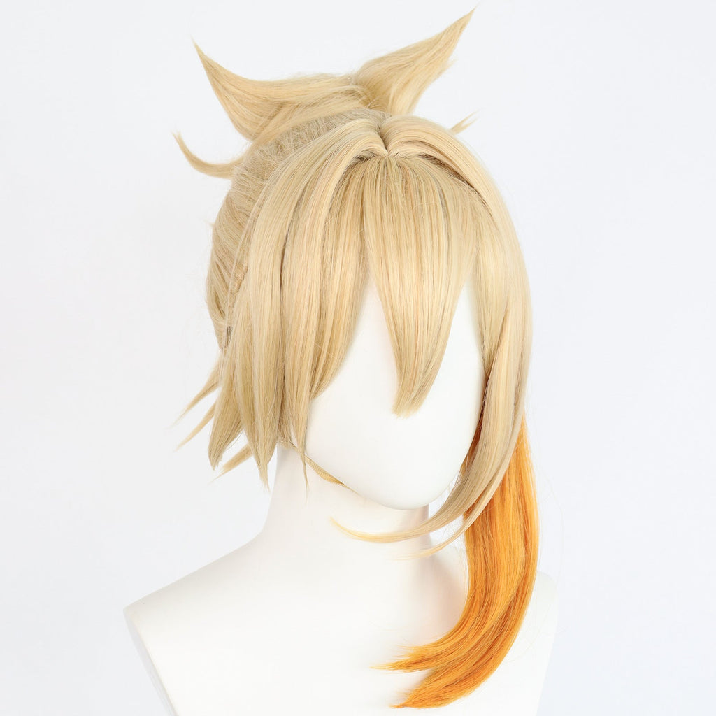 Genshin Impact Yoimiya Cosplay Wigs Cosplay Accessories Wigs