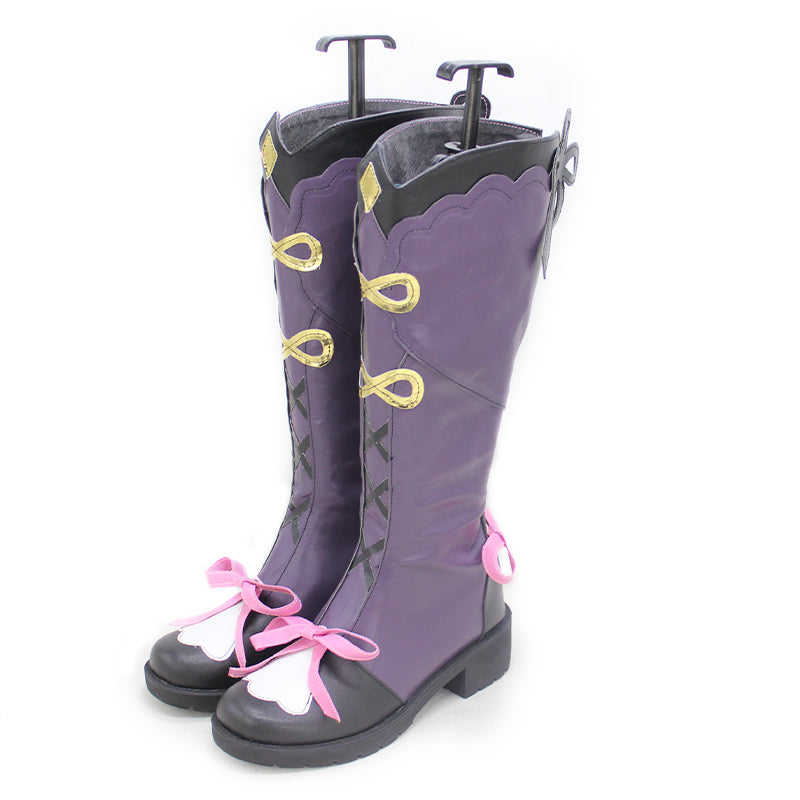 Genshin Impact Yun Jin Cosplay Boots Halloween Carnival Yunjin Cosplay Shoes