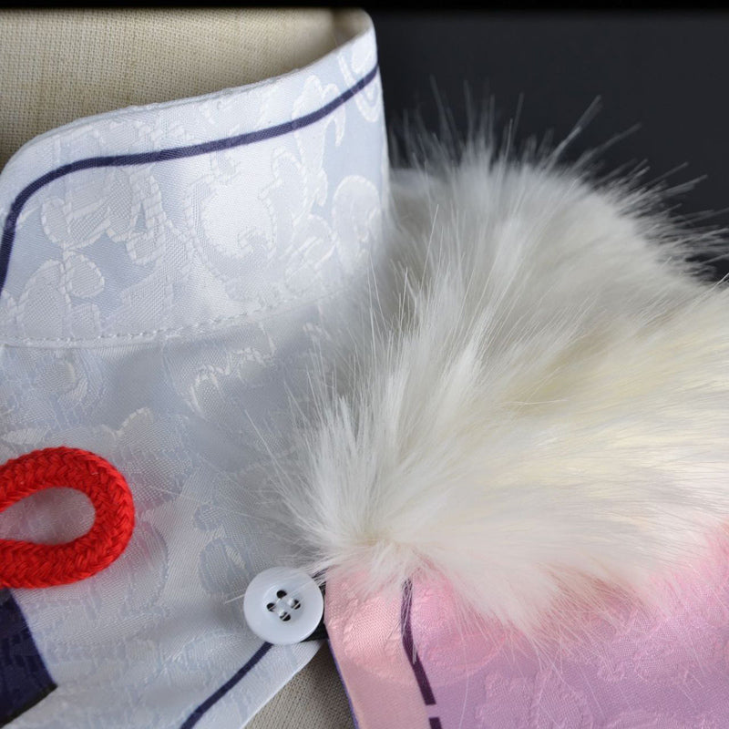 Genshin Impact Yun Jin Cosplay Costume Dress With Headwear Halloween Party Costume