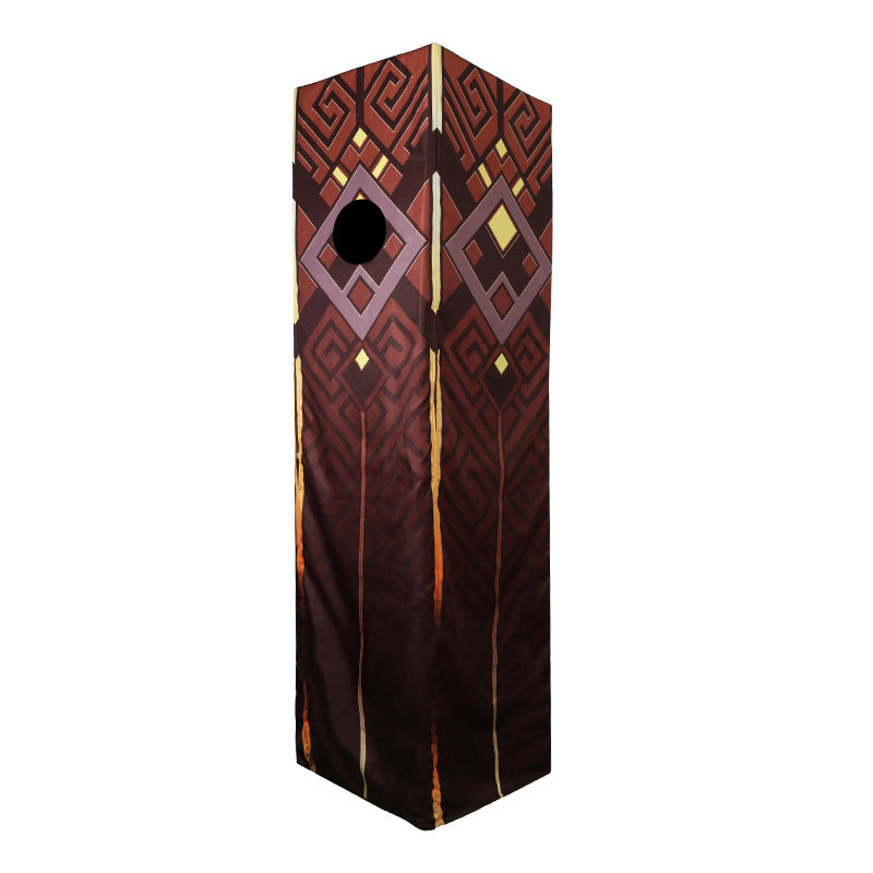 Genshin Impact Zhongli Stone Stele Costume Funny Halloween Costume