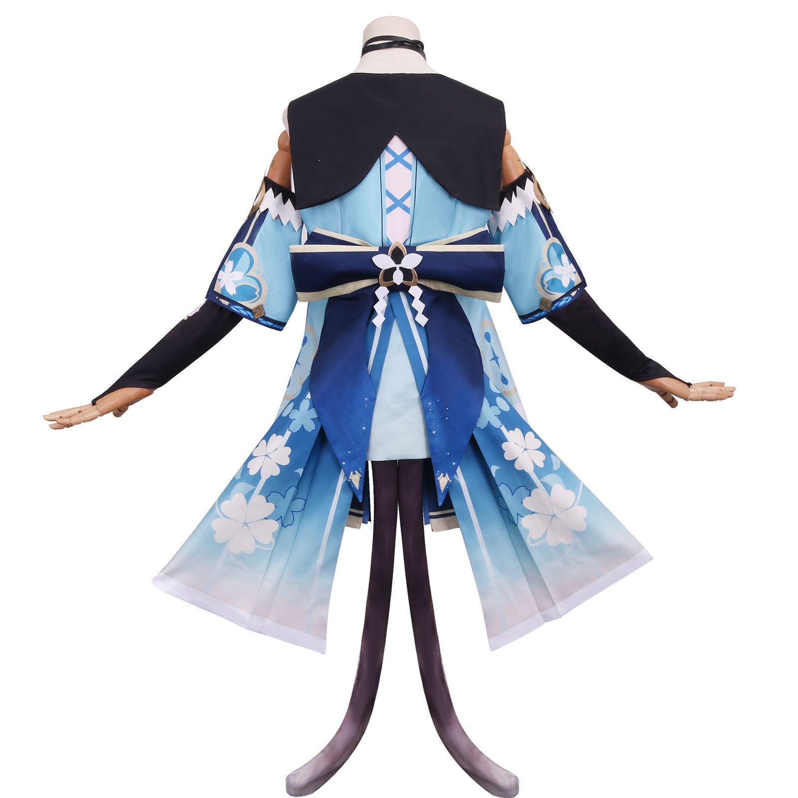 Genshin Impact Kirara Costume+Wigs+Boots Halloween Carnival Costume Set