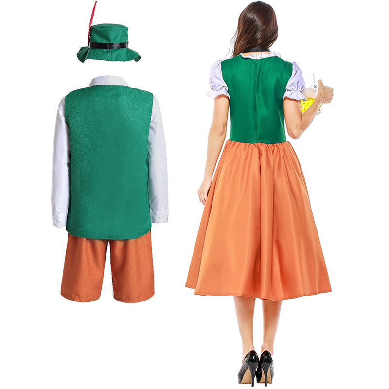 German Wear Bavarian Oktoberfest Couple Costume