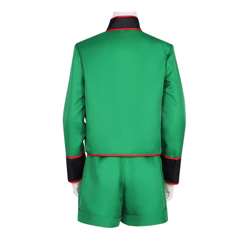 Gon Freecss Cosplay Costume Green Suit Outfit Halloween Unisex Costume