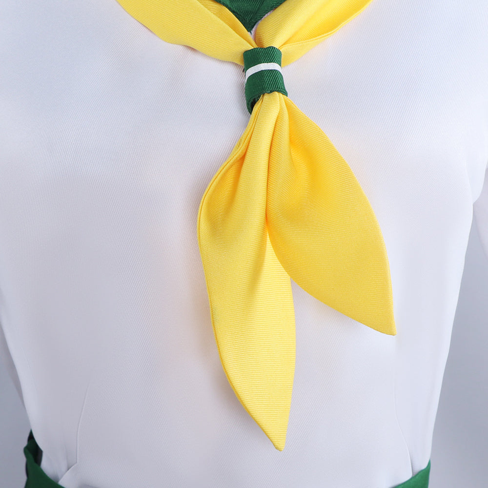Gushing over Magical Girls Hanabishi Haruka Costume With Wigs and Shoes Whole Set Cosplay Outfit