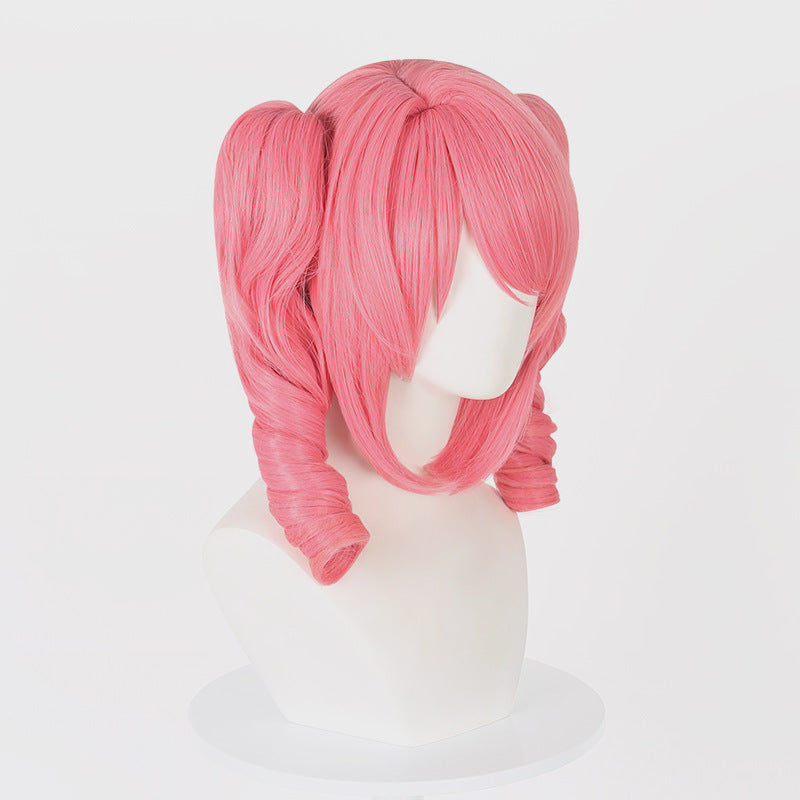 Gushing over Magical Girls Hanabishi Haruka Costume Wigs Magia Magenta Pink Wigs