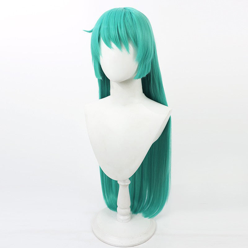 Gushing over Magical Girls Minakami Sayo Cosplay Wigs Magia Azul Costume Green Wigs