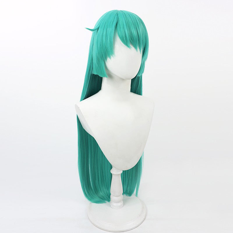 Gushing over Magical Girls Minakami Sayo Cosplay Wigs Magia Azul Costume Green Wigs