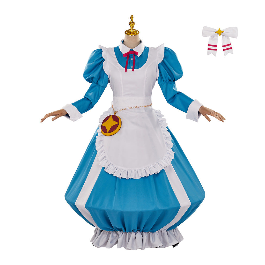 Gushing over Magical Girls Morino Korisu Deluxe Dress Costume Halloween Cosplay Outfit