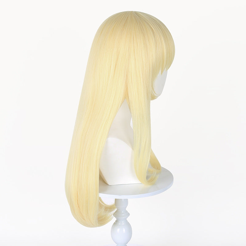 Gushing over Magical Girls Tenkawa Kaoruko Cosplay Wigs Magia Sulfur Golden Costume Wigs