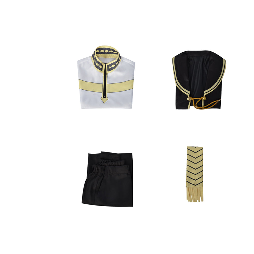 Heiter Costume Frieren Beyond Journey's End Haita Cosplay Halloween Costume Outfit