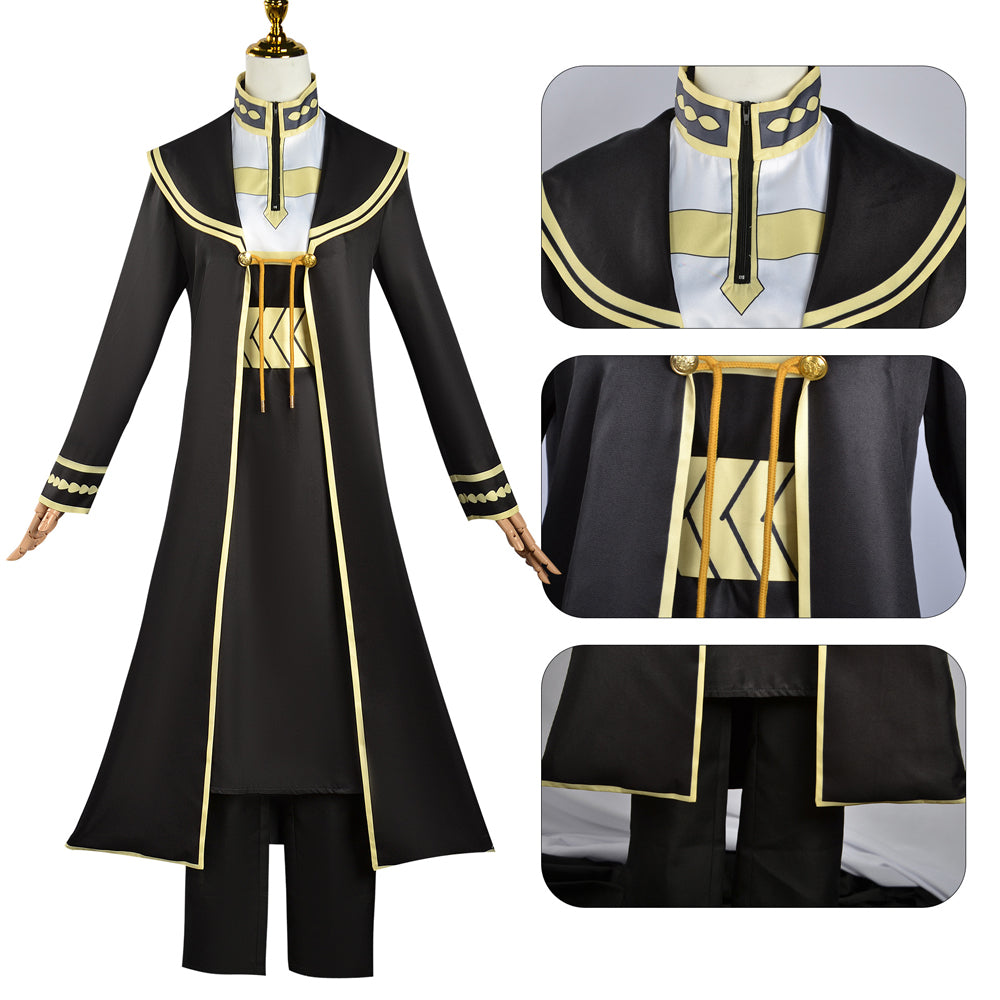 Heiter Costume Frieren Beyond Journey's End Haita Cosplay Halloween Costume Outfit