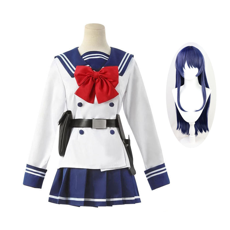High-Rise Invasion Yuri Honjo Uniform Costume Women Girls Cosplay Dress For Halloween