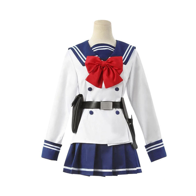 High-Rise Invasion Yuri Honjo Uniform Costume Women Girls Cosplay Dress For Halloween