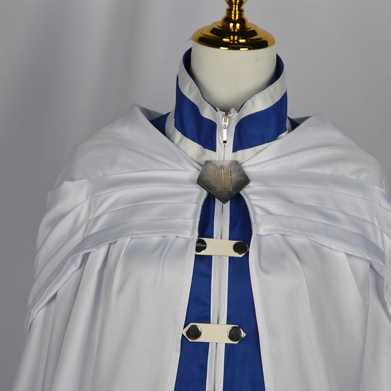 Himmel Whole Set Costume With Wigs and Boots Set Frieren Beyond Journey's End Halloween Carnival Costume