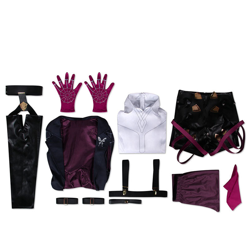 Honkai: Star Rail Kafka Costume Halloween Carnival Costume Outfit