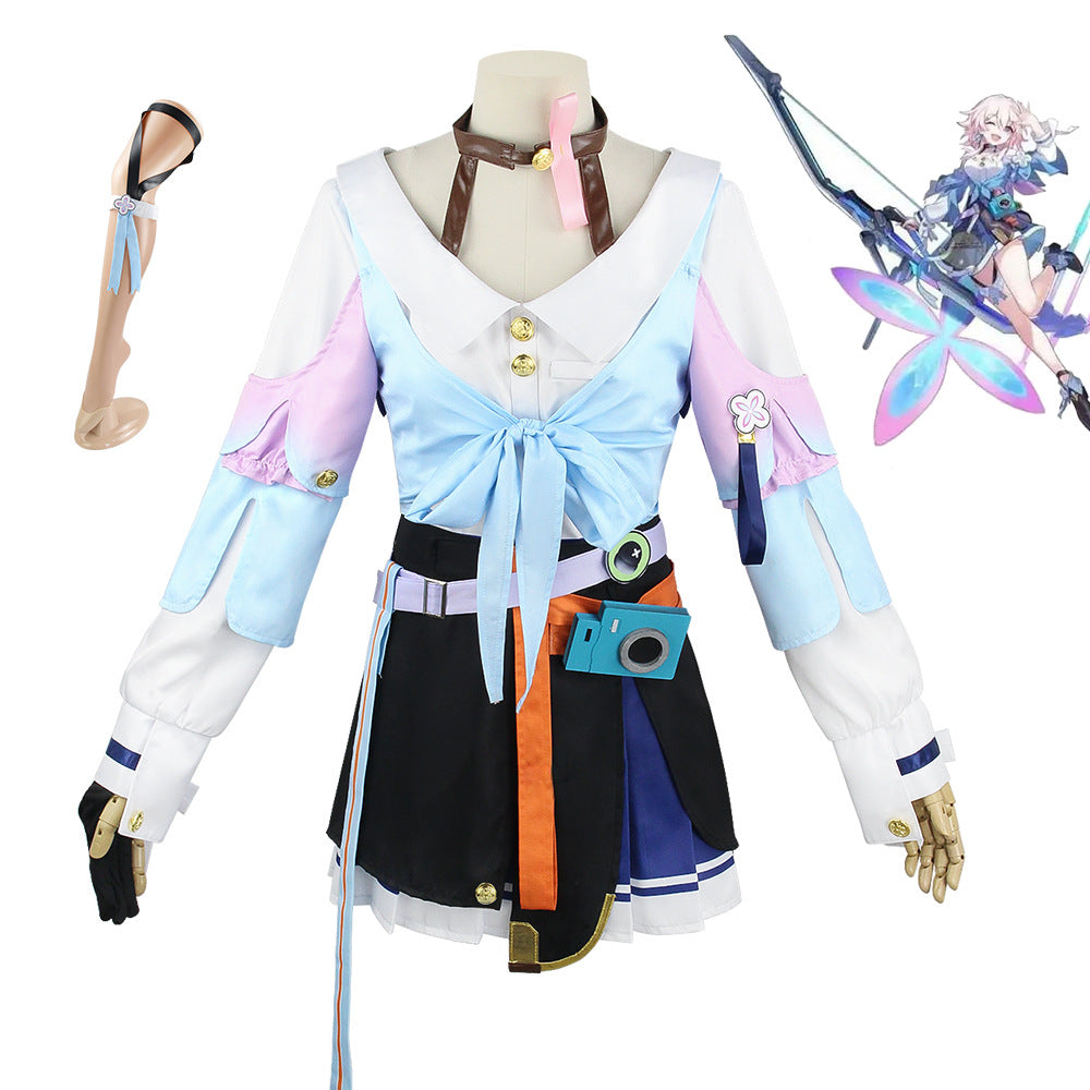Honkai: Star Rail March 7th Cosplay Costume Halloween Cosplay Outfit
