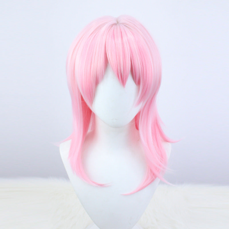 Honkai: Star Rail March 7th Cosplay Wigs Pink Costume Wigs Accessories