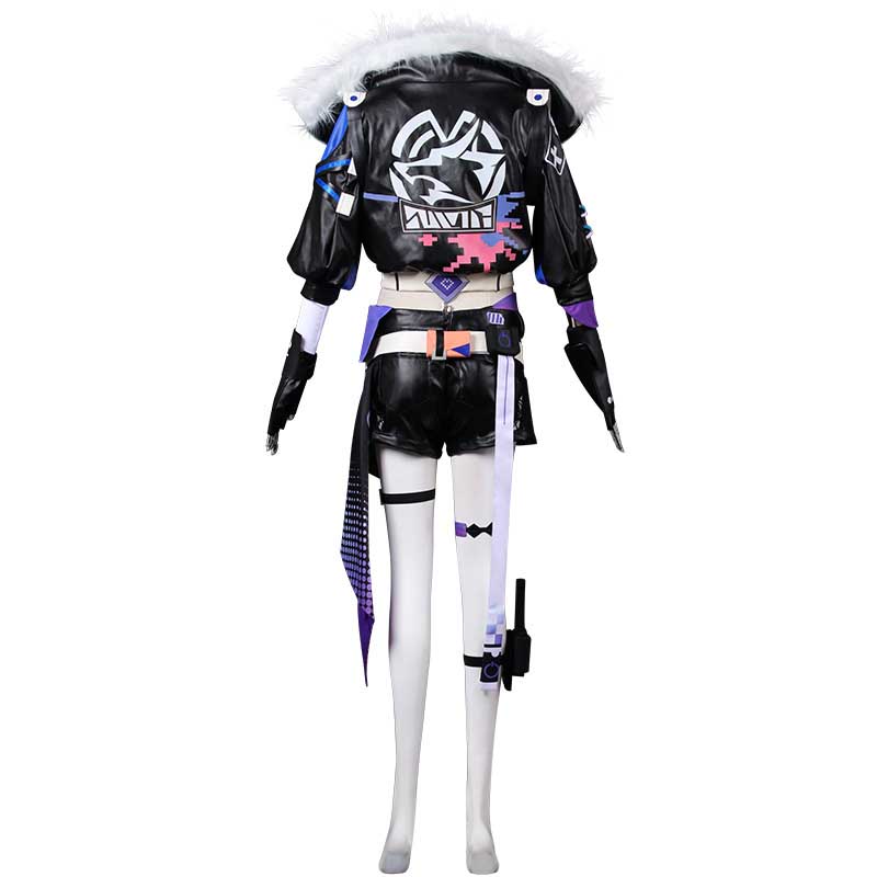 Honkai: Star Rail Silver Wolf Costume Uniform Outfit Halloween Cosplay Costume