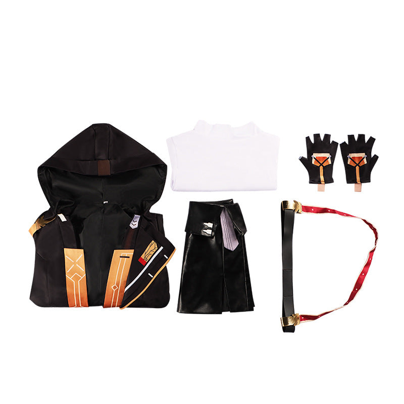 Honkai: Star Rail Trailblazer Stelle Costume Uniform With Cloak Halloween Cosplay Costume