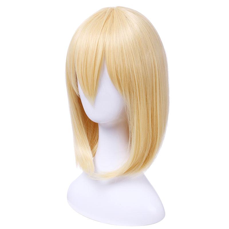 Howl's Moving Castle Wizard Howl Cosplay Wigs Golden Wigs