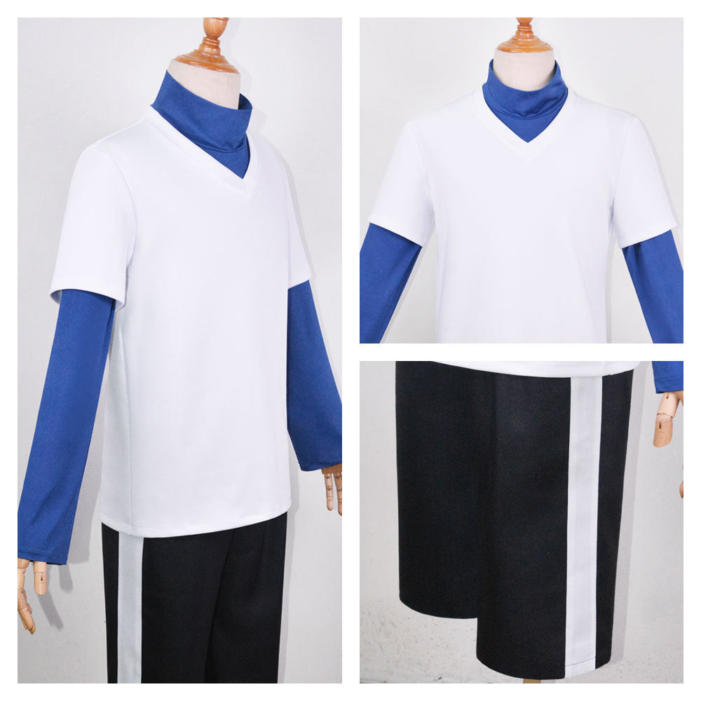 Killua Zoldyck Cosplay Costume Halloween Unisex Cosplay Outfit